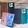 Business Leather Flip Phone Case for Infinix Hot 40 12 Pro 40i 30i 20i 20S Hot 30 20 12 11S 9 Play NFC Magnetic Case Card Slots