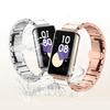 Metal Watch Band Replacement Band Quick Release Strap for band 9 Wristband Sweatproof Bracelet Adjustasble Band