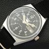 RENOVOVANÉ SEIKO 5 AUTOMATIC 6309A JAPONSKÉ PÁNSKÉ HODINKY S ČERNÝM CILENÍKEM a427303-2 QRL-a427303