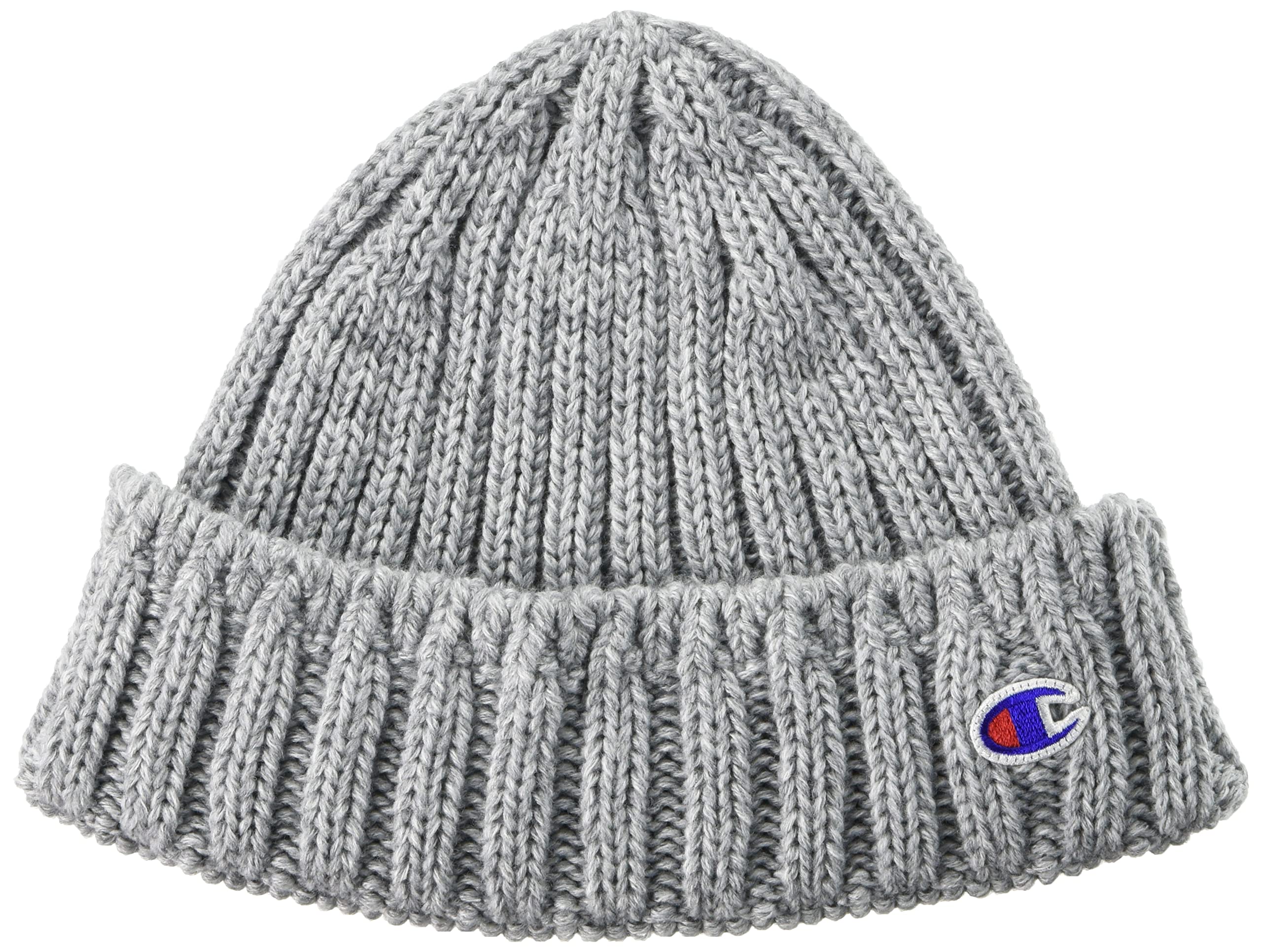 Champion Knit Cap WHOLEGARMENT Made in Japan 492-1011 Gray Free Size 57-59 cm Unisex Beanie Winter Hat серый