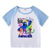 2025 Summer Kids Two-Piece Set: Short Sleeve T-shirt & Shorts for Boys and Girls