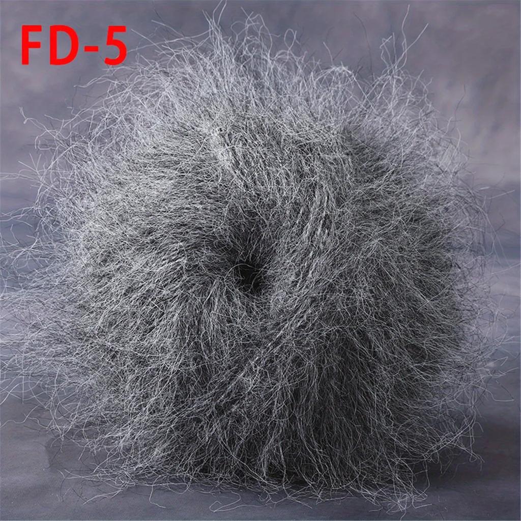 Worsted Faux Long Plush Mink Velvet Cashmere Yarn For DIY Knitting And Crocheting Long Plush Thick Crochet Yarn 1pc 190m 1.76oz