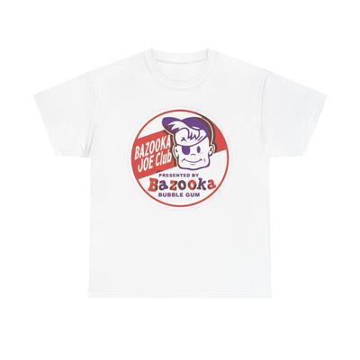 Bazooka Joe Vintage Grafik T-Shirt Herren Damen T-Shirts Top S-5XL NEU Unisex Schwerer Baumwoll-T-Shirt
