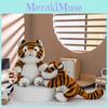 Plush Tiger Keychain With Soft Short Plush For Kids And Collectors