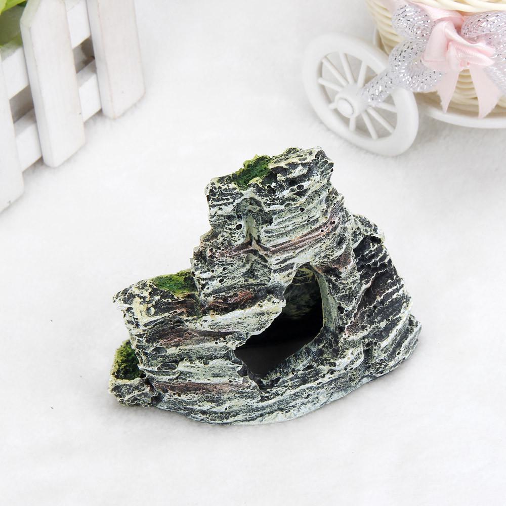 Cartoon Resin Castle Aquariums Castle Decoration Aquarium Fish Tank Tower