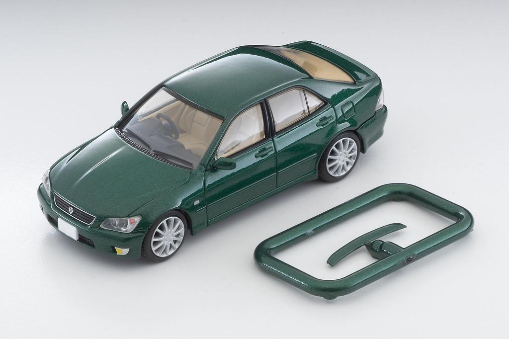 TOMYTEC Tomica Limited Vintage Neo LV-N227d Toyota Altezza RS200 L Edition (Green, 2002 Model) - Finished Model (Product Number: 334576)
