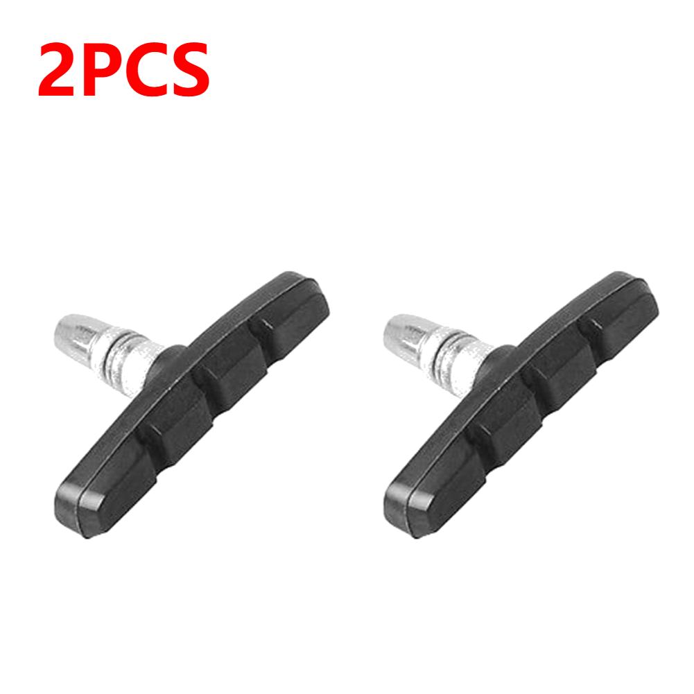 

1-10PCS MTB Mountain Road Bike Brake Blocks Rubber Bicycle Cycling V-brake Shoes Pad Road Riding Cycling Accessories