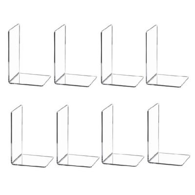 Porte-livres en acrylique, présentoirs de table pour albums photos, supports à livres, serre-livres au design élégant, étagères à livres