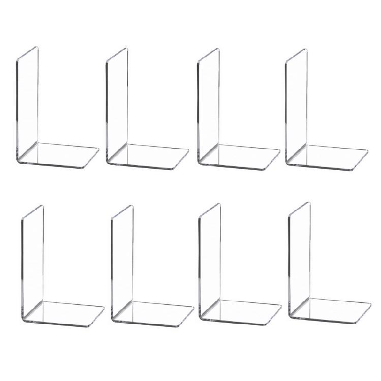 

Acrylic Books Holders Table Picture Album Holders for Displaying Books Books Stand, Elegant Design Bookends Bookshelfs 1