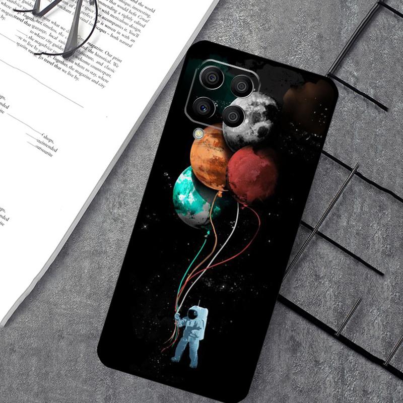 Astronaut Stars Space Planets Case For Samsung Galaxy M14 M12 M11 M13 M15 M06 M16 M36 M56 M31 M53 M32 M52 M35 M55 M34 M54