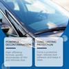 Car Glass Oil Film Remover, Car Window Decontamination Cleaning And Glass Clear Maintenance Agent 180ml