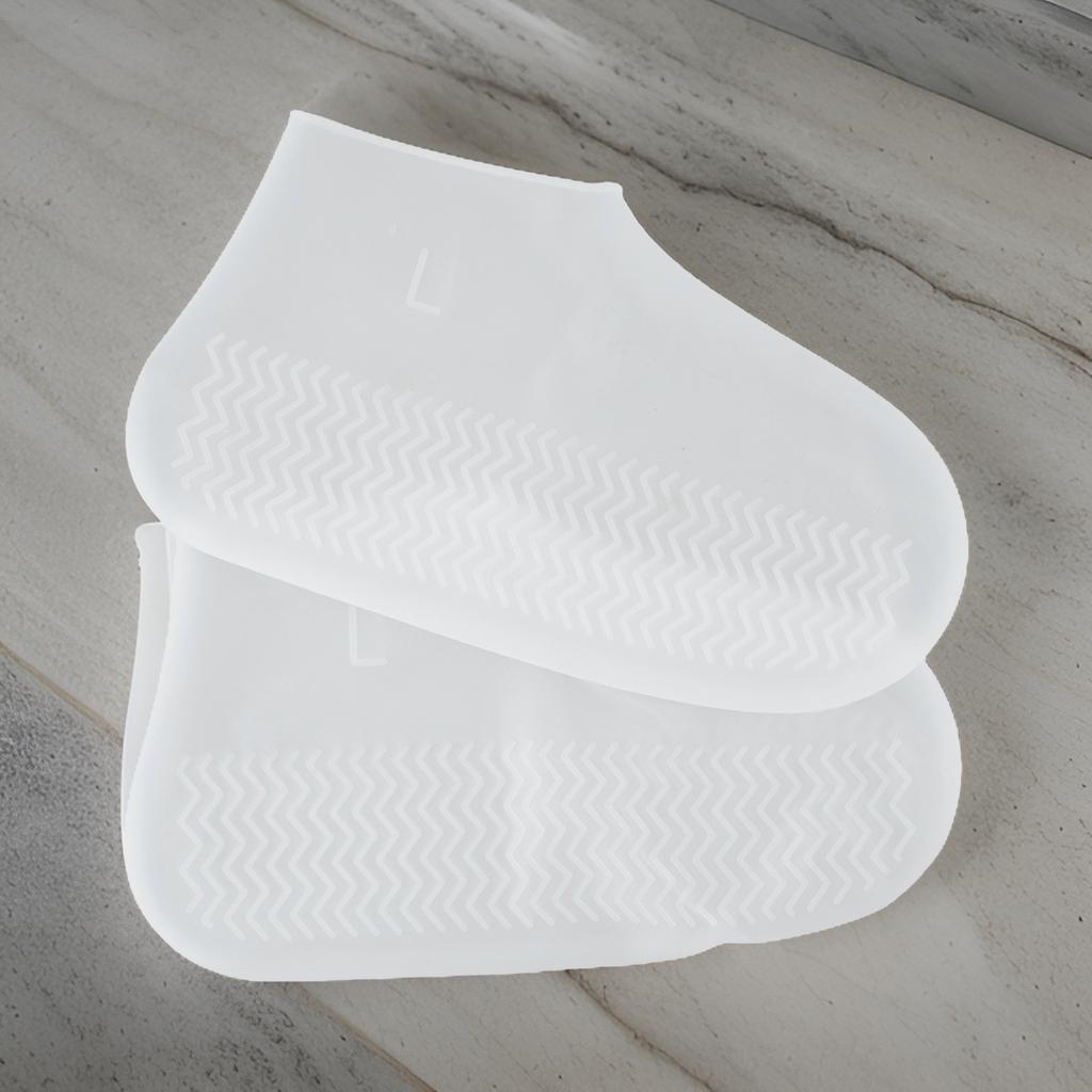 Waterproof Silicone Shoe Cover Recyclable Boot Cover-Protector For-Outdoor Rainy