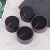 2pcs 8MM Gas Stove Knobs Cooker Oven Control Switch Gas Cooker Accessories Assembly Black Button