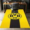 Borussia Dortmund Printed Carpet,Rug,for Office Chair Living Room Bedroom Kitchen Room Decor Gifts.