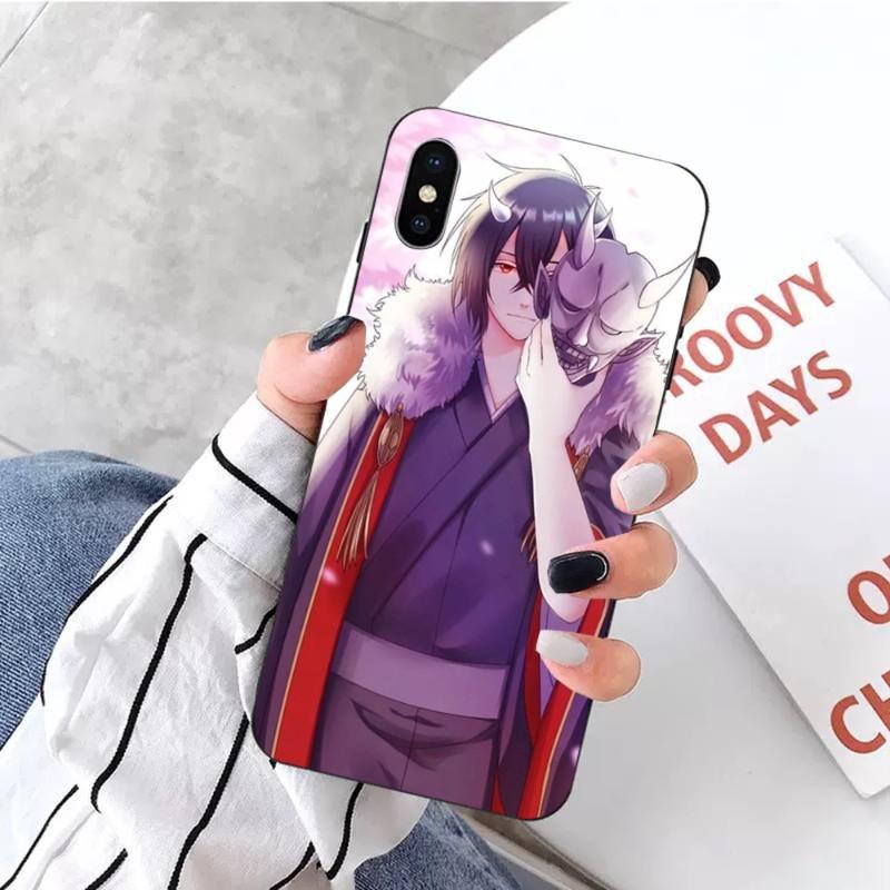 Kakuriyo No Yadomeshi Anime Phone Case For IPhone 14 13 12 11 XS X 8 7 6 Plus Mini Pro Max SE 2022 Soft Black Phone Cover