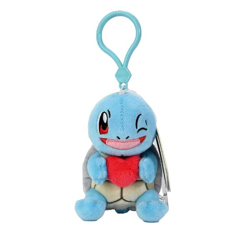 Non-Toxic Mimikyu Gengar Charmander Snorlax Piplup Squirtle Sylveon Plush Toys Soft Stuffed Animals Cartoon Backpack Pendant Decoration