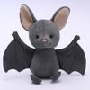 New Bat Plush Toys Black Crow Dolls Soft Stuffed Animal Bat Plushie Decor Ornament Halloween Gifts