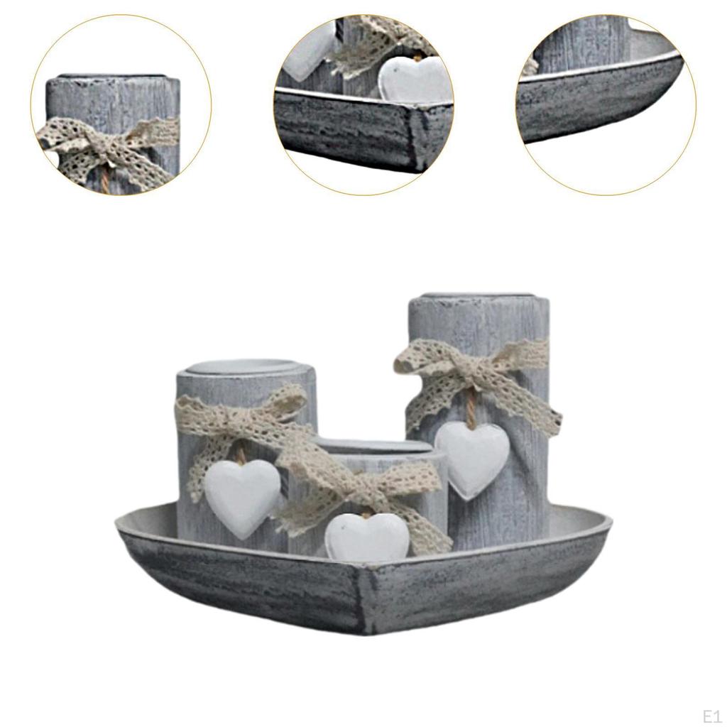 Tealight Candle Holder Stand Modern Party Favors Tabletop Centerpiece Desktop Ornament