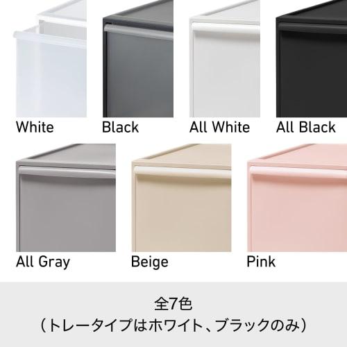 Like-it Storage Box Closet System with Drawers, Medium, 32cm Wide X 52cm Deep X 21.5cm High, All White, CS-D2, 52cm Deep, Perfect for Closet Storage,