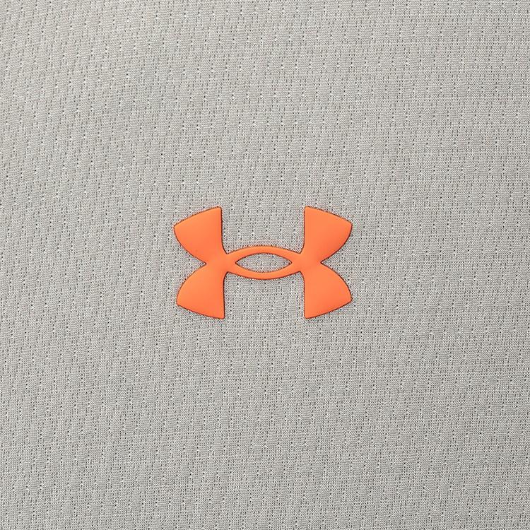 Under Armour Fleece Textured Full Zip Hoodie 'Orange Light Brown' Men's 1360718-200