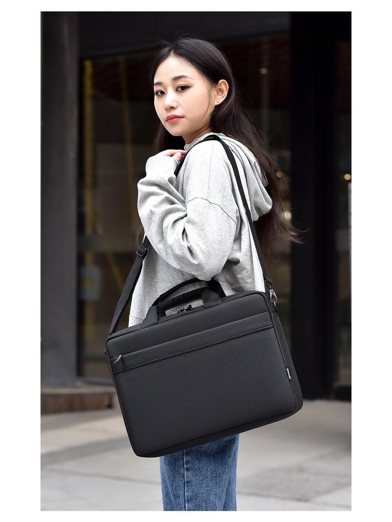 Portable 15.6-17 Inch Splash-Proof Laptop Briefcase for Men & Women
