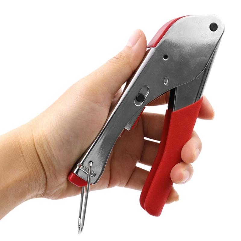 Coaxial Cable Crimping Pliers Mesh Pliers F Head Extrusion Head Special Pliers RG59/RG6 Installation Electrician Tools