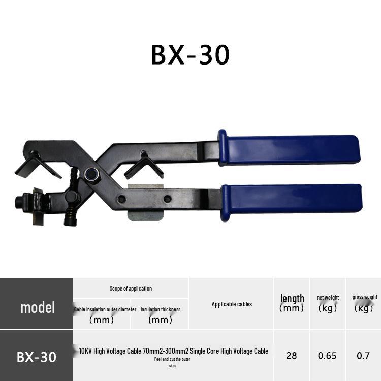 BX-30 Wire Stripper, BX-40AB Cable Stripper, Aerial Conductor Insulated Wire Stripper, Multifunctional Stripper, Stripping Knife.