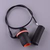 1 Set Boat Throttle Grip Cable Fit for Haai 3.6HP 4.0HP 4 Stroke Outboard Motor Black