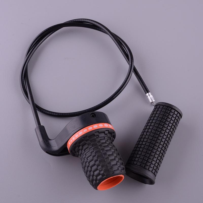 1 Set Boat Throttle Grip Cable Fit for Haai 3.6HP 4.0HP 4 Stroke Outboard Motor Black