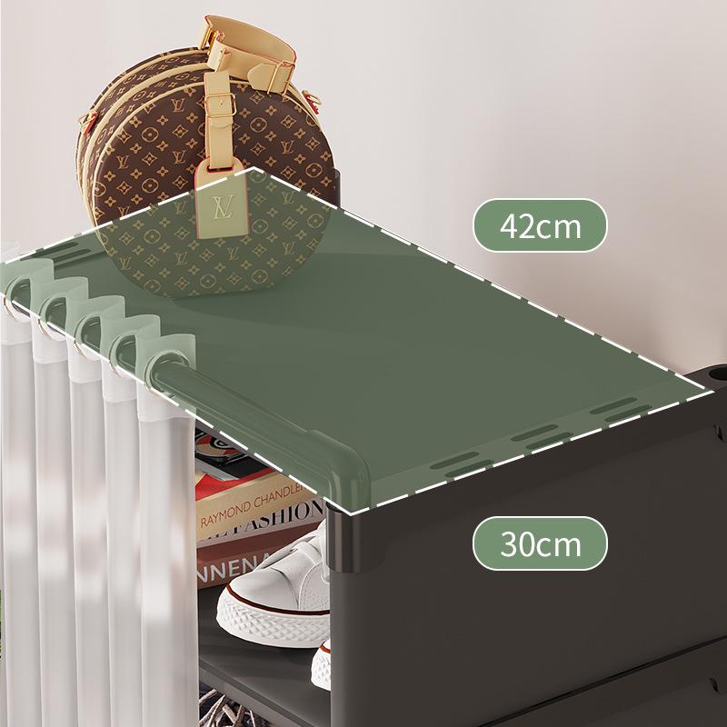 Economical Multi-Layer Shoe Rack: Dustproof, Space-Saving, Stylish Storage for Home or Dorm