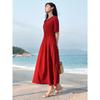 Jiuzi Annacode Minimalist Lyocell Belted Dress