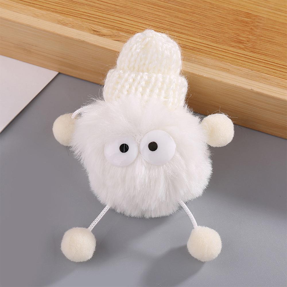 Cartoon Animal Plush Mobile Phone Airbag Holder Mobile Phone Lazy Air Cushion Support Stand Paste Mobile Phone Case Ring Buckle