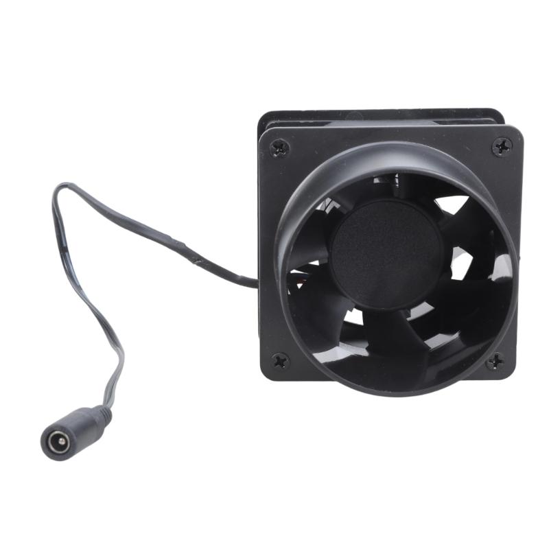 8cm Duct Fan Powerful Inline Extractor Fan 12V 5700RPM Duct Blower Indoor Air Exhaust Fan For Workshop Basement Tent