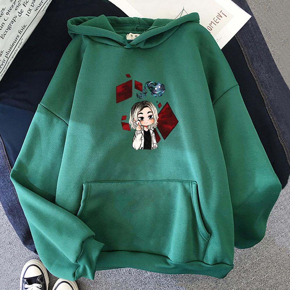 Alice In Borderland Oversized Hoodie Fashion Sense of Design Aesthetic Long-sleeved Sweatshirt Four Seasons Japanese Anime