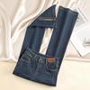 Women's Vintage Washed High-Waist Micro-Flared Jeans