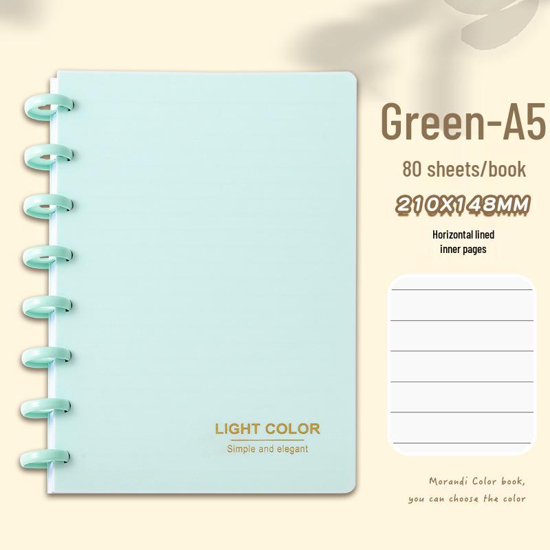 Cross-Border Exclusive 2026 Mushroom Button A5 Loose-Leaf Planner