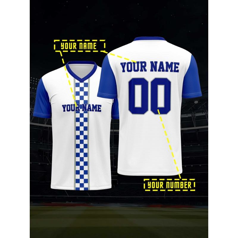 

Women s V-neck Quick Drying Breathable Short Sleeved Football Jerseys, on the Front and Back of the Top S