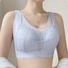Stainless Steel Bra Women's Plus Size Thin Underwear Gathered Together for Collection Accessory Breast Anti Sagging Bra