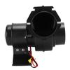 Bilge Air Blower Fan DC 130CFM Black CorrosionResistant ABS Ventilation for Boat Marine Bus(12V )