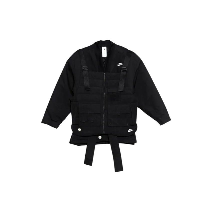 Nike X Peaceminusone G-Dragon 2+1 Dzseki (Ázsia Méretezés) Fekete Uniszex Streetwear DR0100-010