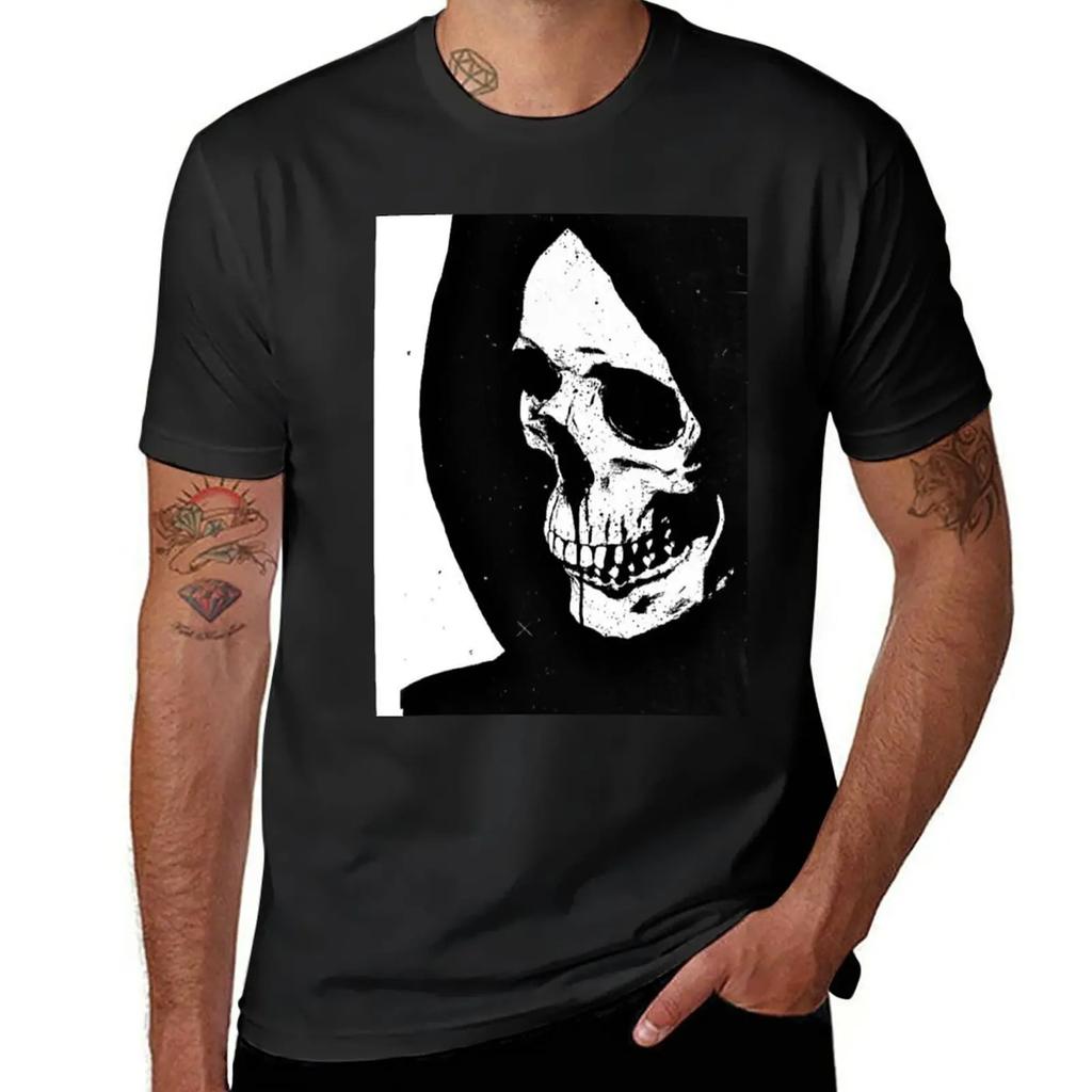 Grim Reaper T-Shirt customizeds plus size tops oversizeds t shirts for men cotton