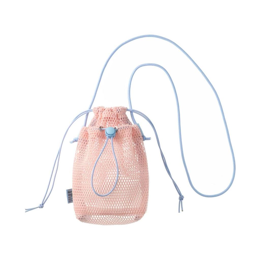Shoulder Pouch Mesh Collection Berry Yogurt MSH-PO21-PK