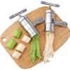 Stainless Steel Manual Noodle Maker with Plastic Dough Press