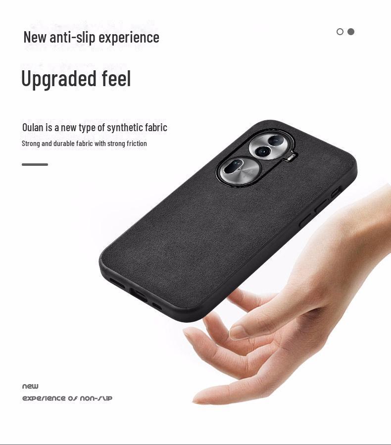 Ultra-Thin Suede Protective Case for OPPO Reno8/Reno8Pro+