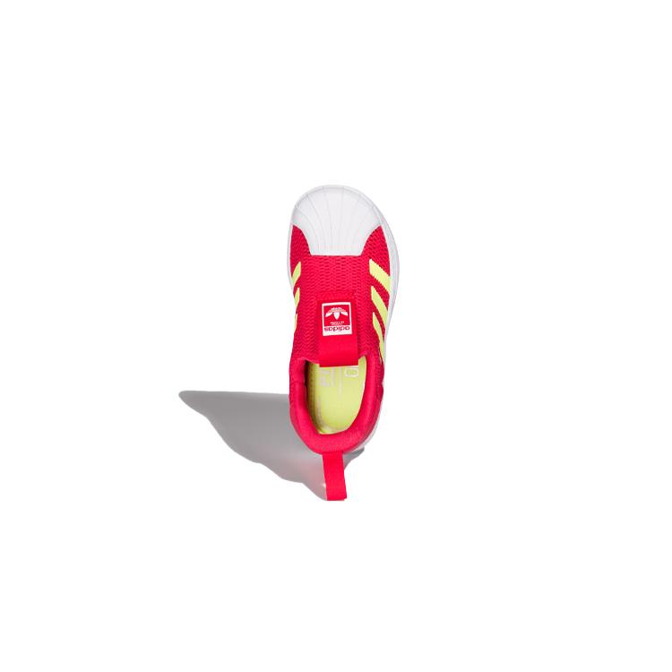 adidas Scarpe Basse Originals Superstar 360 I per Bambini Piccoli Rosse Gialle Bianche Neonato e Bambini Piccoli CG6582