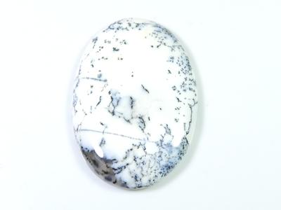 Natural Dendrite Opal Oval Shape Handmade Crystal Loose Gemstone 30X45X05MM SK-1575