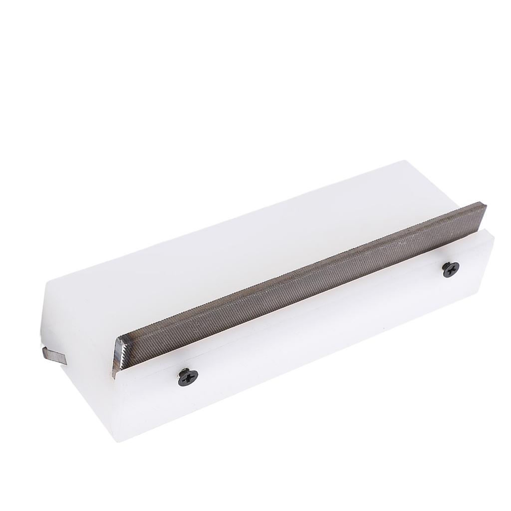 Guitar Fret Sanding Tool Plastic Metal High Efficiency Fret Polishing Beveling File for Bass Banjo