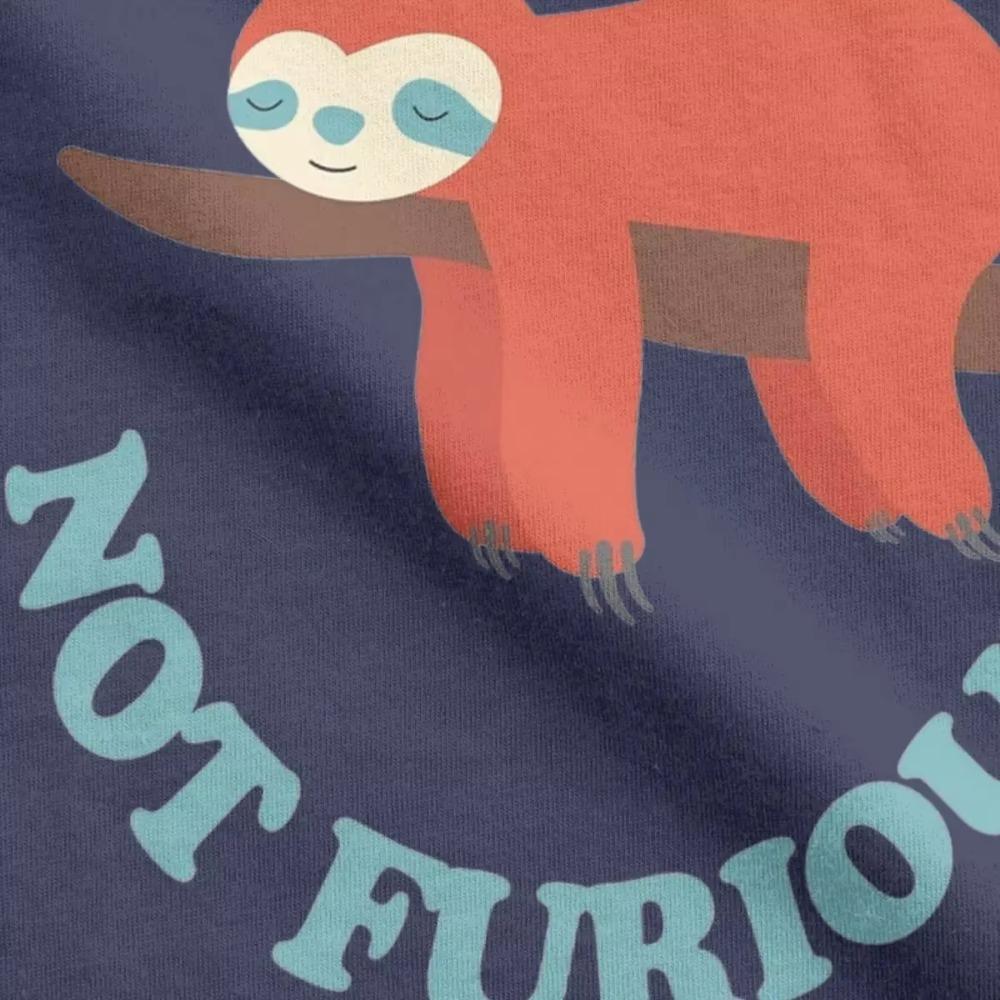 Not Fast Not Furious T Shirt Men's 100% Cotton Creative T-Shirts Crewneck Tee Shirt Short Sleeve Tops Gift