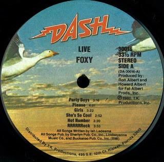 

LP Record FOXY - Live 30016 DASH 1980 US Soul/Funk Used