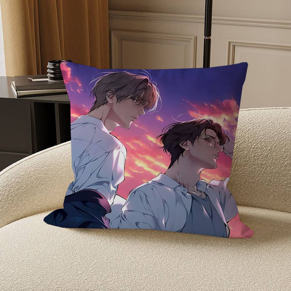 Anime Lost In The Cloud Pillow Cushion Cover Pillowcase Living Room Sofa Home Decor Customized